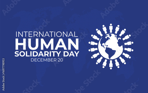 International human solidarity day celebrated on december 20.