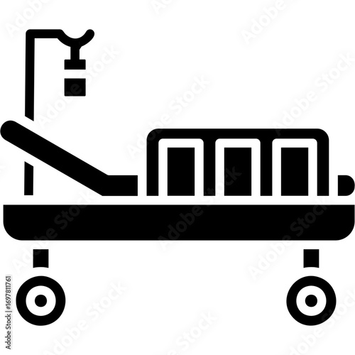 Hospital Bed Icon