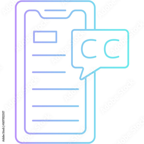 Closed Caption Icon