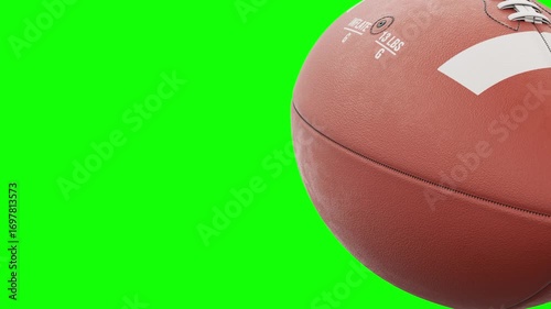 American Football Scene Transition — Isolated 4k 60FPS Sports Overlay