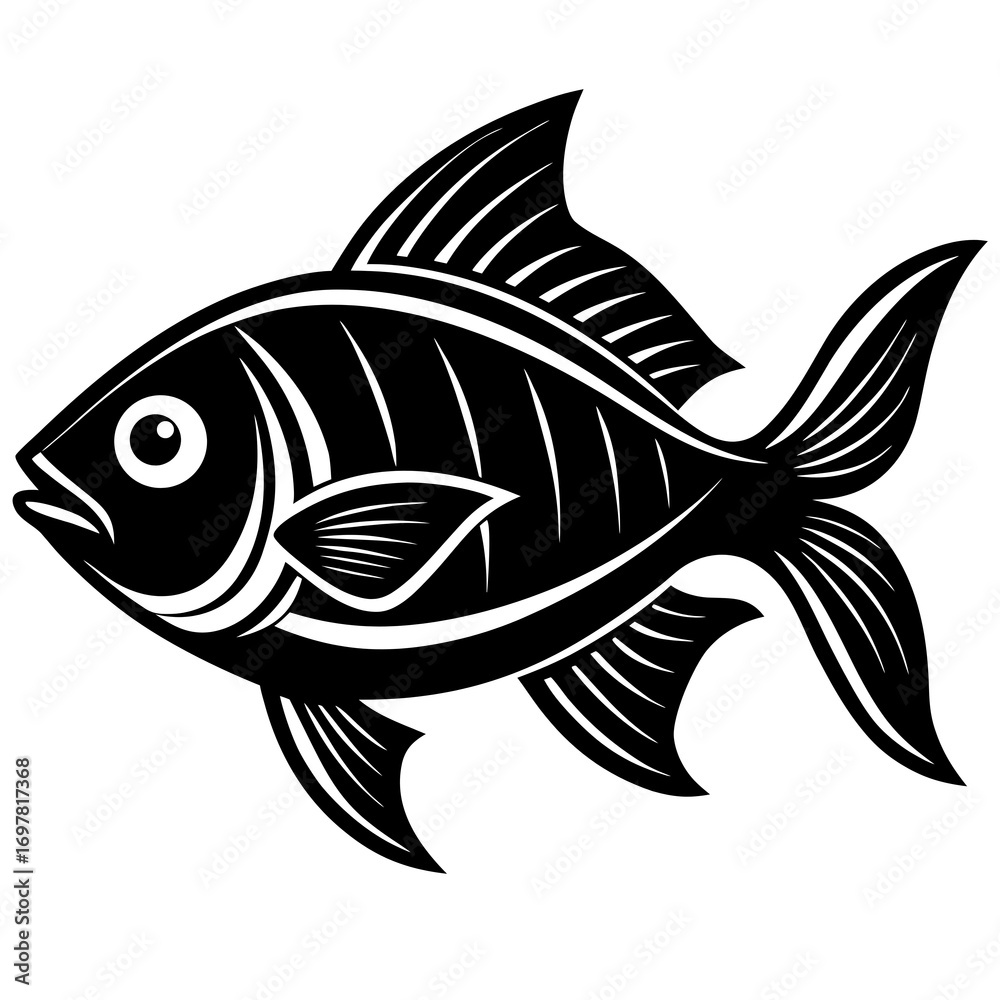 Fototapeta premium fish vector illustration