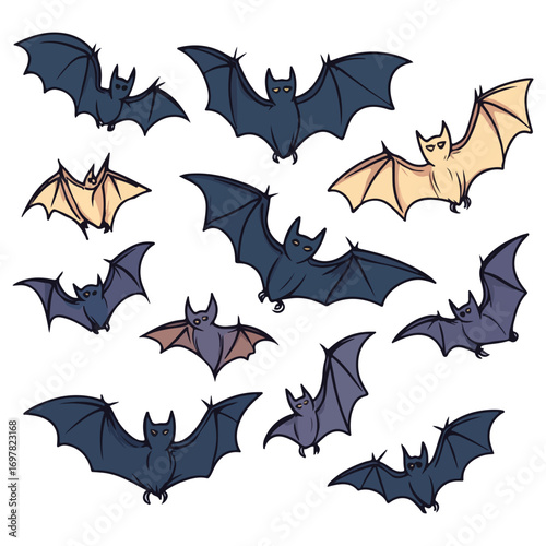 bat, animal, halloween, festival, decoration, vector, transparent background, horror, night, wings, wing, scary, dracula, vampire, dark, bats, a group of bats, icon, october, celebration, autumn