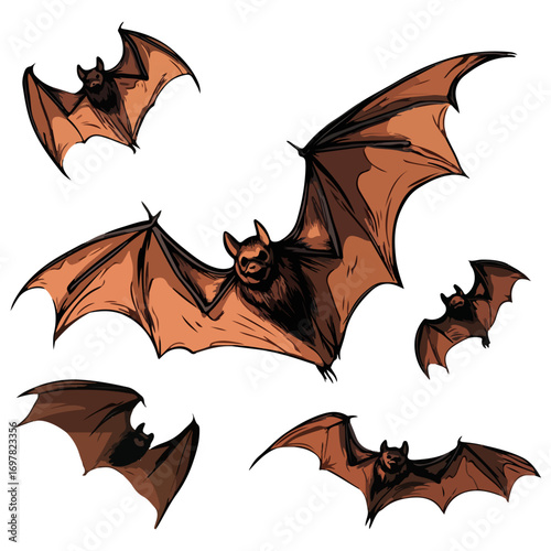 bat, animal, halloween, festival, decoration, vector, transparent background, horror, night, wings, wing, scary, dracula, vampire, dark, bats, a group of bats, icon, october, celebration, autumn