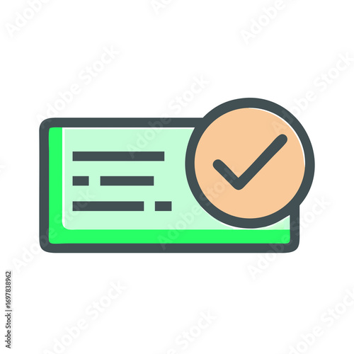 vector check mark icon