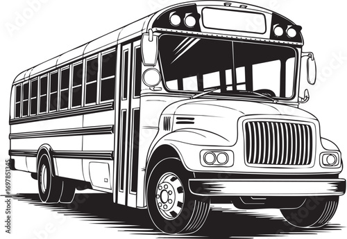 School bus transportation vehicle student safety education travel journey ride