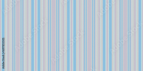 Vaster fabric pattern background, stroke vector texture lines. Sockup stripe vertical textile seamless in cyan and light colors.