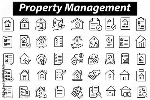 Property Management Icon Set