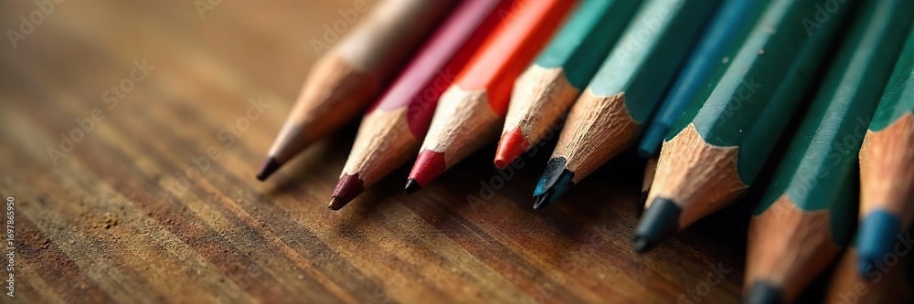 Obraz premium The Art of Pencil Making From Cedar Wood to Graphite Tip ? A Detailed Look at the Entire Manufacturing Process, Showcasing Craftsmanship and Precision.