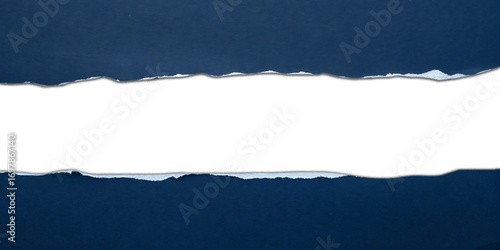 Deep blue textured surface with subtle horizontal light streaks and dark central band