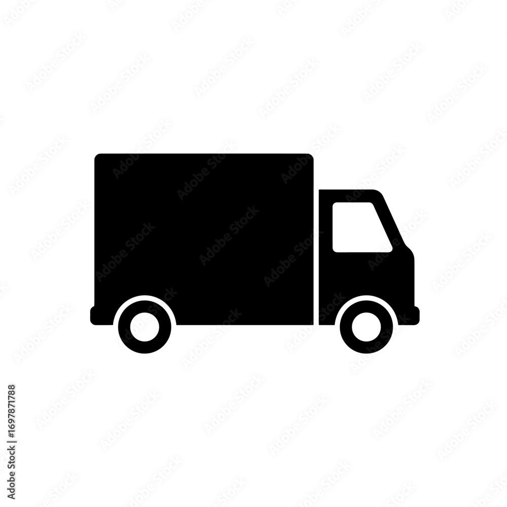 Fototapeta premium elivery Truck Icon