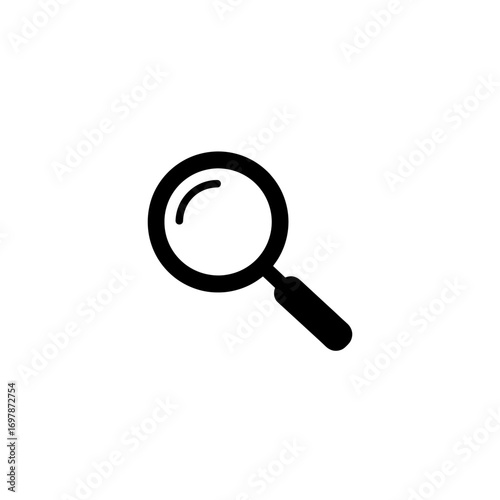 vector magnifying glass icon
