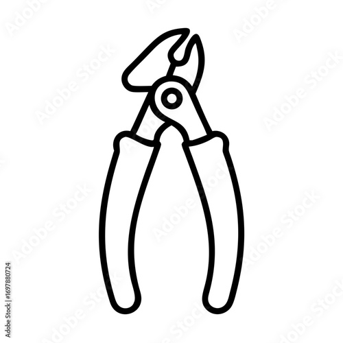 Caring for dogs dog nail clippers icon transparent background