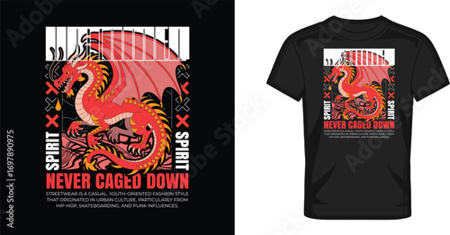 Urban Streetwear T Shirt Design