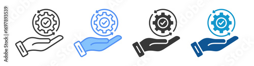 Change Management Icon Set Multiple Style Collection