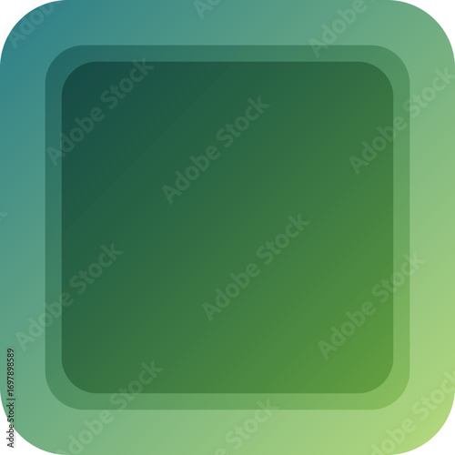 Modern Gradient Square Badge