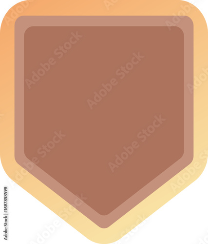 Modern Gradient Shield Badge