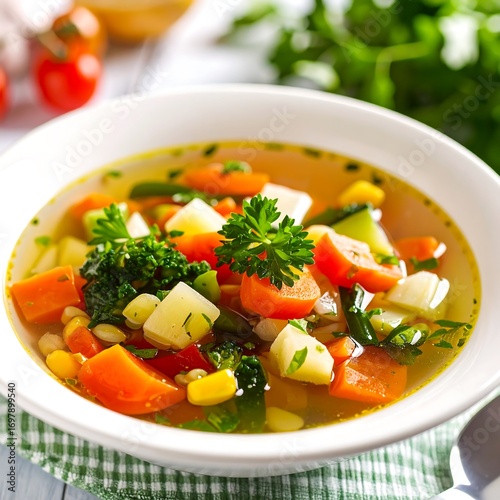 Hearty vegetable soup (2)