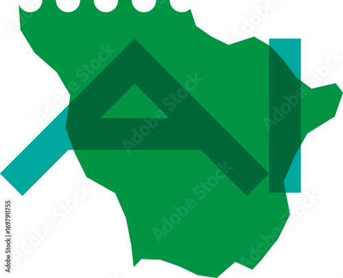 찢어진 종이 에이아이