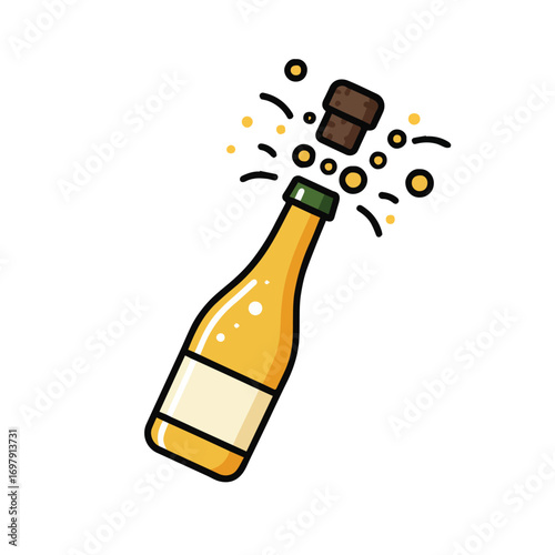 Champagne Bottle Opening Celebration Pop the Bubbly for a Festive Occasion