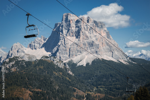 Mountain Hike in Dolomites Italy mountain perfect for climb 