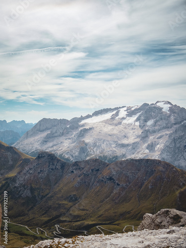 Mountain Hike in Dolomites Italy mountain perfect for climb 