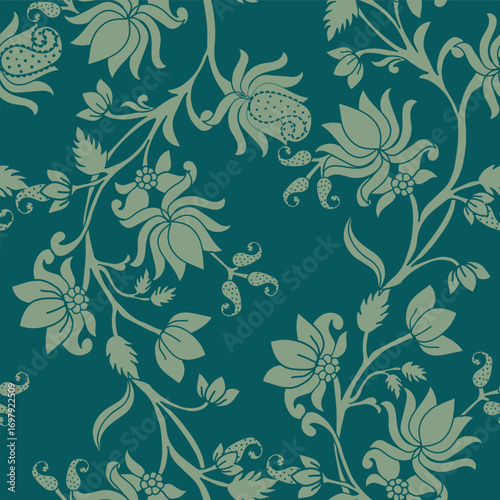 Bohemian opulence ,romantic florals, paisley and dramatic flourishes.
