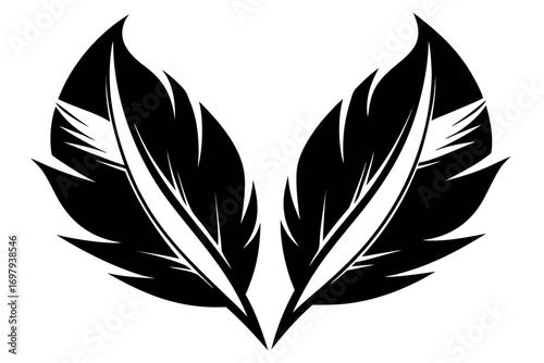 set of feathers