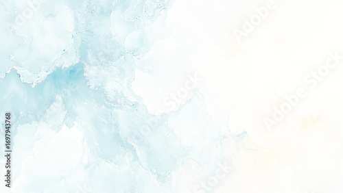 grunge and stained ink and watercolor textures on white paper background, Abstract brown color soft light ink effect shades gradient watercolor texture, Watercolor abstract wet hand drawn texture.