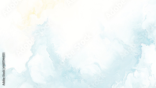 grunge and stained ink and watercolor textures on white paper background, Abstract brown color soft light ink effect shades gradient watercolor texture, Watercolor abstract wet hand drawn texture.