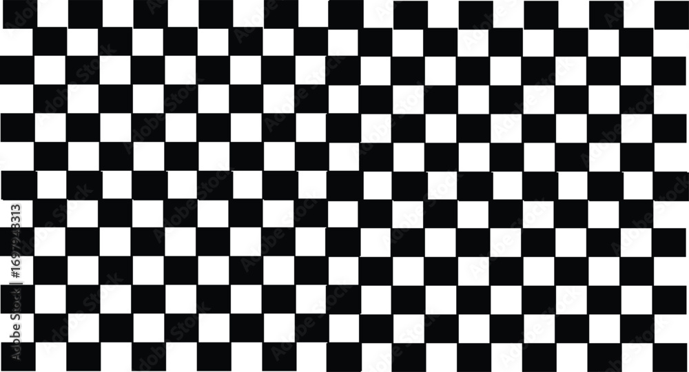 Fototapeta premium black white horizontal checkered, black and white checkered fabric background, black check pattern illustration, Black and white chess pattern, 