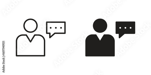Suggestion icon symbol for logo, web, app designs.