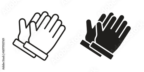 Pray icon symbol for logo, web, app designs.