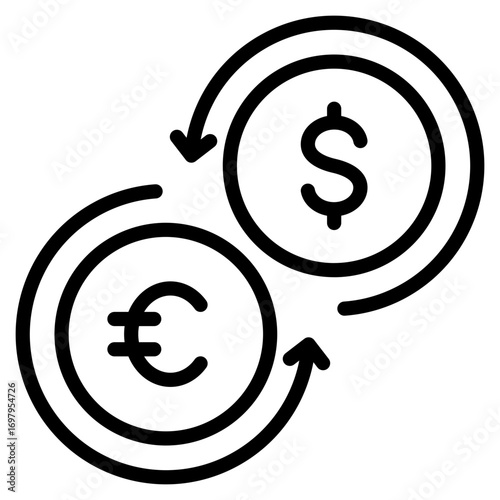 Currency Exchange Icon