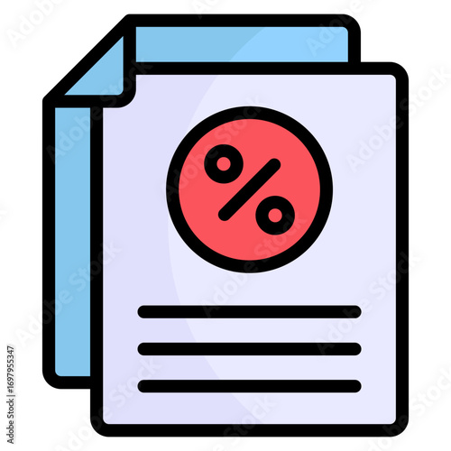 Tax Document Icon