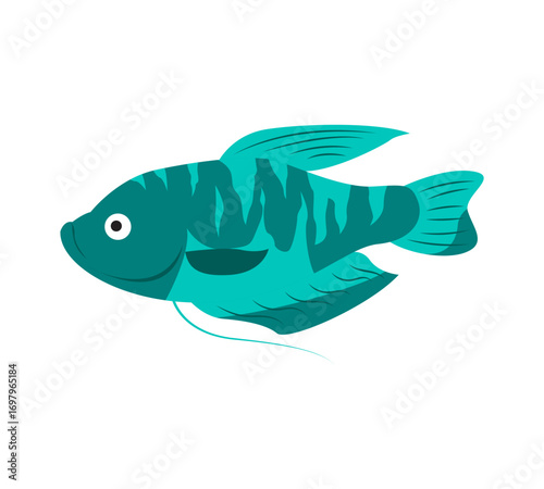 Goby fish vector illustration