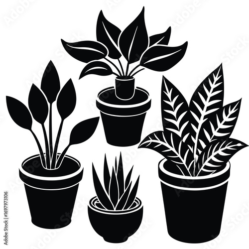 A collection of various black dripping liquid splatters, drops, and blobs isolated on a white background.