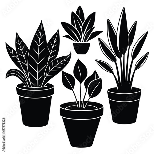 A collection of various black dripping liquid splatters, drops, and blobs isolated on a white background.