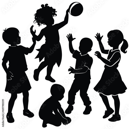 A collection of various black dripping liquid splatters, drops, and blobs isolated on a white background.