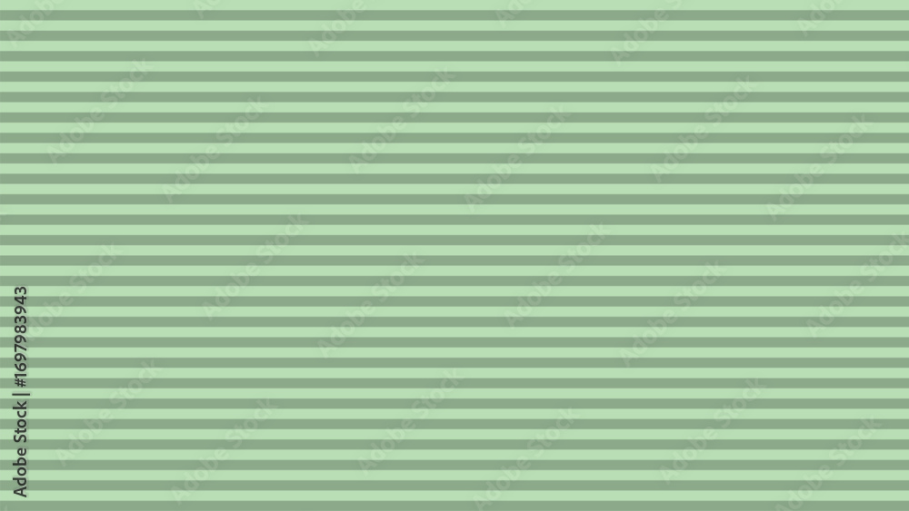 Obraz premium Seamless Sage Green Horizontal Stripes Pattern Background Texture Design Element