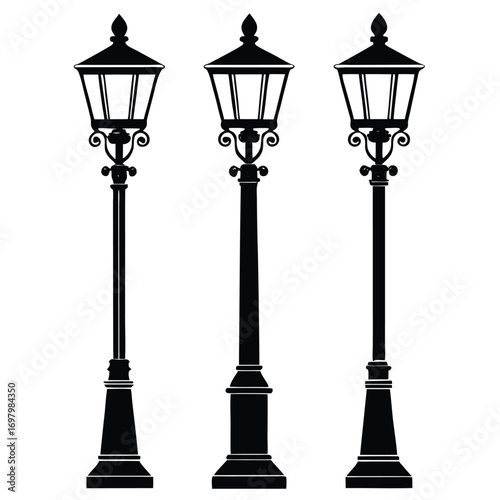 A collection of various black dripping liquid splatters, drops, and blobs isolated on a white background.