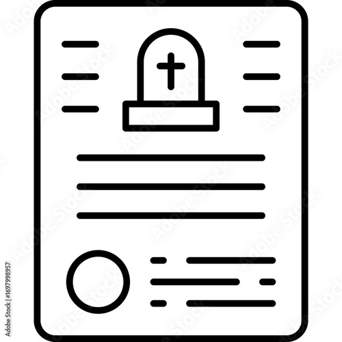 Will Icon Vector Element