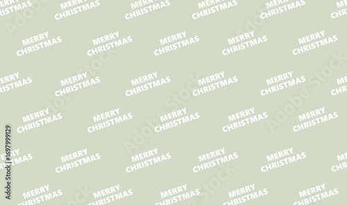 Merry Christmas text patterned background. Christmas greetings banner, winter holidays wallpaper. Pastel backgrounds. Wrapping paper seamless patterns