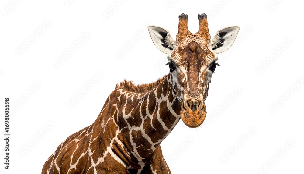 Fototapeta premium Close-up giraffe portrait