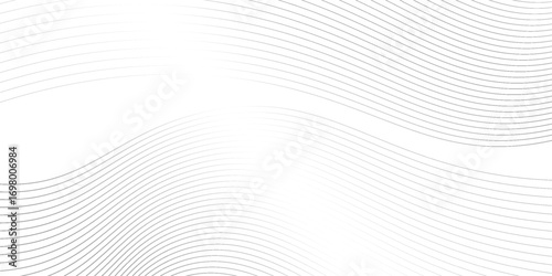 Abstract wave warped grey diagonal striped background. Simple modern lines.