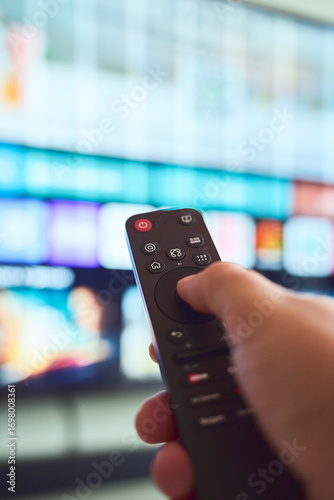 Using remote to select content