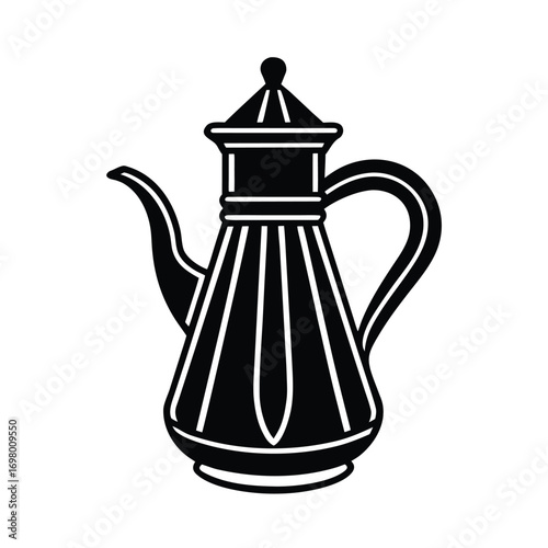 Arabic Coffee Dallah Icon Symbol