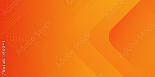 Orange yellow abstract gradient. Design background. Modern hexagonal shapes. Geomteric lines stripes. Vector EPS 10 illustration.