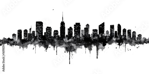Grunge urban black texture on white background vector illustration. Grunge dirty urban dust texture design with scratches.
