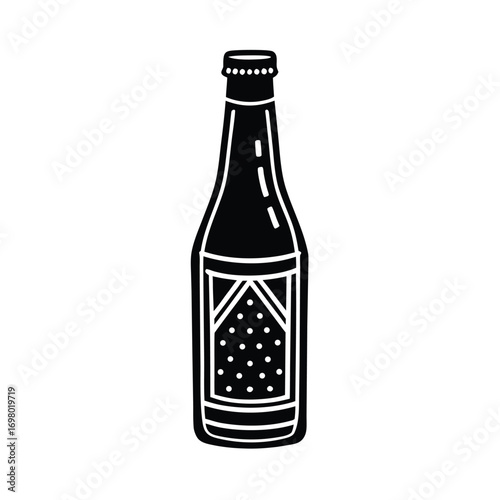 Cusquena Beer Bottle Vector Icon