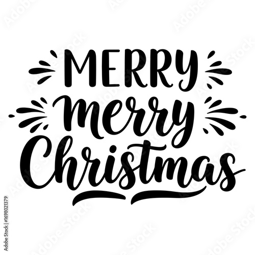 Beautifully crafted calligraphic greeting spreading festive joy and cheerful holiday wishes for a happy season ahead